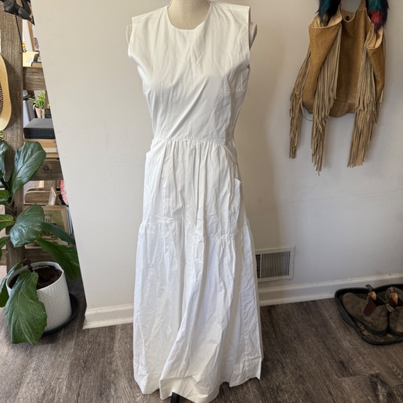 NWT $350 SLOAN The Sleeveless Tier Dress Size 1 - Picture 2 of 6